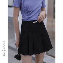 Mi Fei er pleated skirt womens 2021 new small skirt summer college style jk high waist thin temperament short skirt