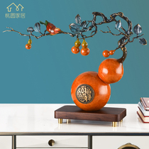 Bronze Plinth Creative Pendulum home Living room Xuanguan Furu Ruyis new Chinese Adornment Jo Relocation New Residence Gift