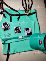 Bar ds lead dance gogo costume beautiful girl suspender vest set dj performance suit