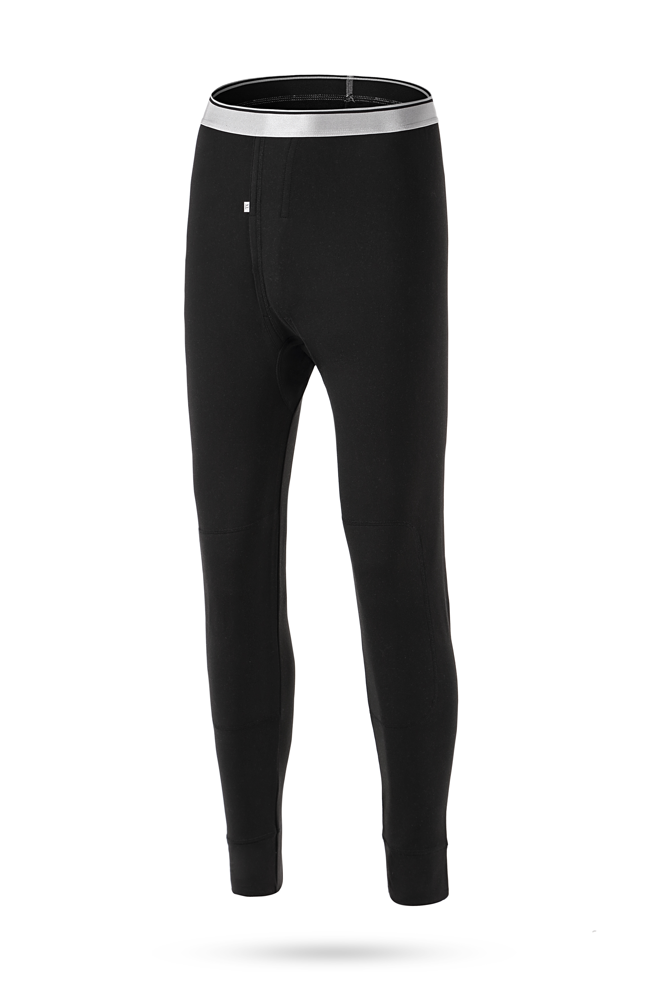 秋冬季保暖裤男薄款加绒修身棉裤