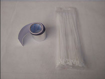 Strong cable tie white strong buckle tie sewer sound insulation cotton special use effect better