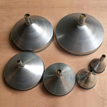 Handmade iron funnel white iron belt funnel factory funnel oil leakage wine leakage water leakage