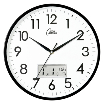 Kangba Silk simple fashion wall clock Living room bedroom office silent clock wall clock performance generation creative quartz clock