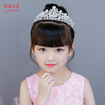 Kids Crown Headgear Girls Crown Hair Accessories Princess Little Girl Cute Accessories Princess Dress Skirt Performance Accessories