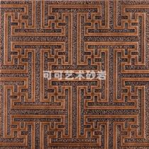 Sandstone stone TV background wall brick Sandstone plate Cultural stone relief resin brick Sandstone imitation copper ten thousand words