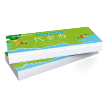 Voucher coupons roll printing customized production free design printing vouchers custom-made admission tickets free car wash coupons take-out cards printing orders customized custom-made free design ideas