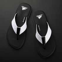 Slippers Male Summer Non-slip Personality Flip Flops 2020 New Fashion Outwear Trend Students Outdoor Clips Foot Beach Shoes