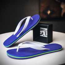 Herringbone Mopping 2020 New Slippers Mens Summer Beach Shoes Fashion Outside Wearing Personality Non-slip Men Clip Feet Cool Tug