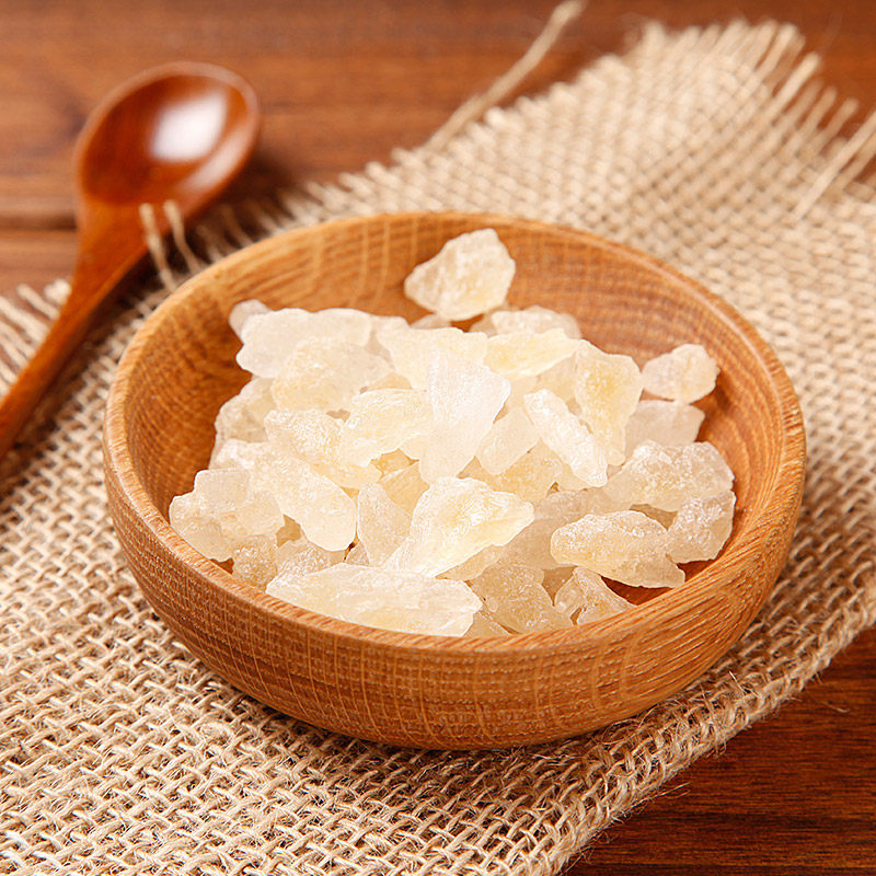 小黄冰糖 天然多晶冰糖块老冰糖土冰糖 高纯度小粒非红糖400g甘甜