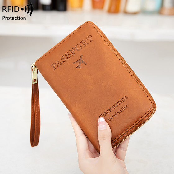 2025 new RFID long passport clip air ticket storage certificate bag multi-function travel zipper passport bag
2025 new RFID long passport clip air ticket storage certificate bag multi-function travel zipper passport bag