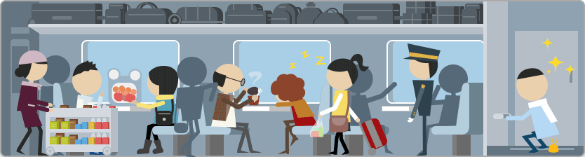 国外创意扁平化趣味gif动态图片设计素材包公众号文章插图mg动画