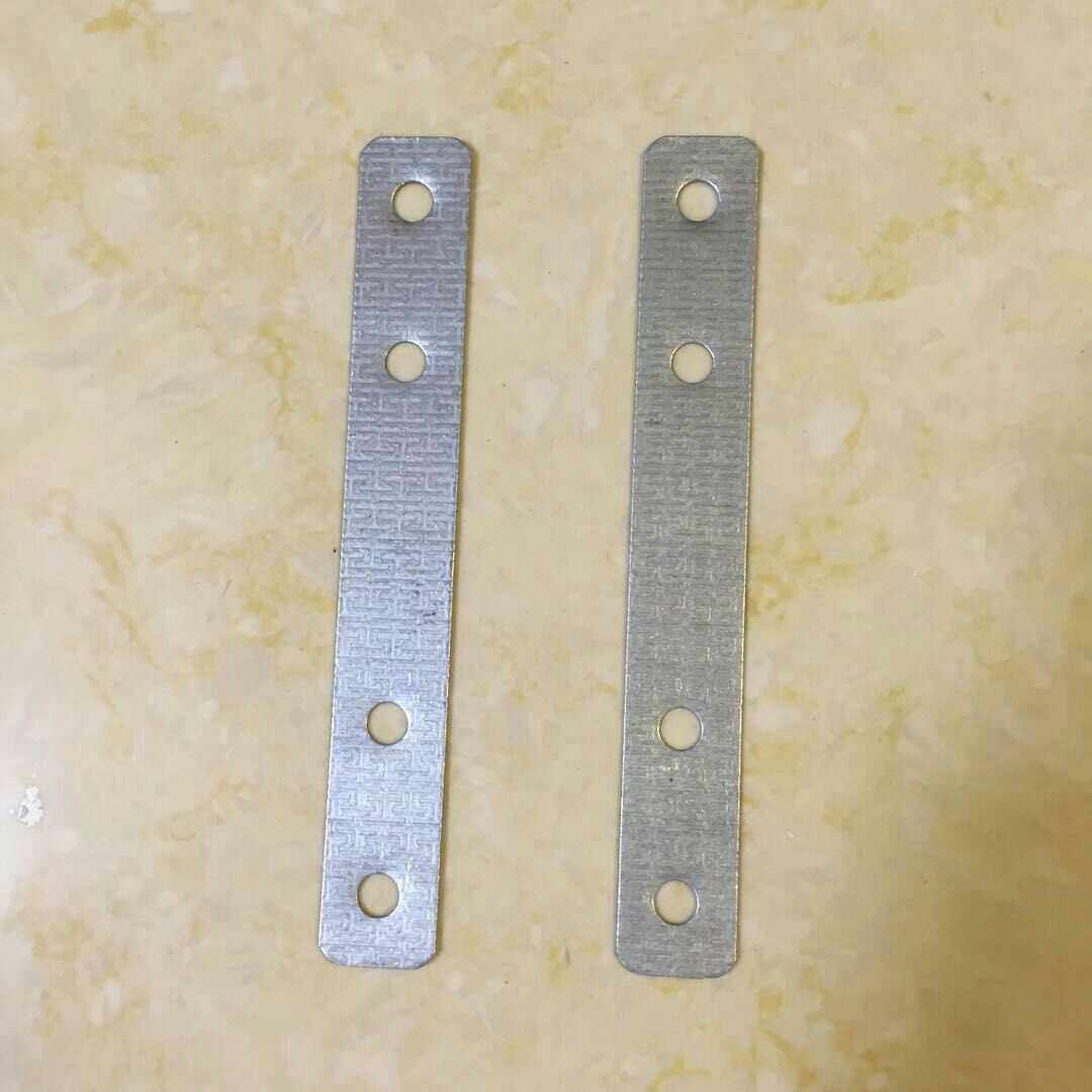 门窗固定铁片木门安装固定铁片一字直铁片家具包装箱固定拉片100