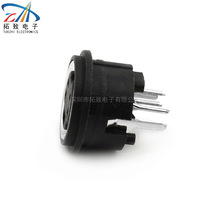 Terminal 6 foot 4 Core straight inserted upright S terminals MDC-4-04 Large din4P Mother base Imports