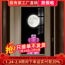 Kaws hanging painting tide card decorative painting cartoon cartoon violent bear trend porch vertical entry corridor corridor mural