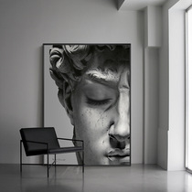 Davids huge living room floor painting large background wall vertical decorative painting porch art hanging painting sofa wall mural