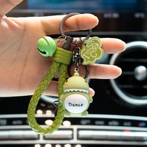 Electric car key buckle pendant creative Net red female cute cartoon hipster simple battery car if key chain