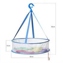 Drying clothes net Sweater rack cool clothes socks artifact Underwear drying dry goods double drying basket Clothes net pocket tiling