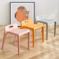 Colorful plastic stool thickened changing shoes stool small bench Bench Bathroom stool Stool Teach Bacon stool Childrens stool Restaurant Chair