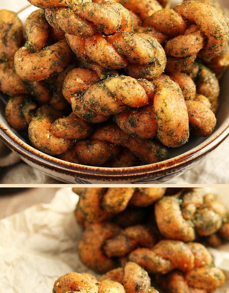 大丰网红麻花海苔麻花罐装怀旧零食宁波特产糕点油赞子小吃麻花_彬琪