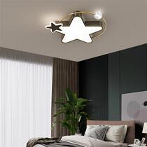 Bluff Luxury Whole Copper Children's Bedroom Lamp Modern Simple Atmospheric Creative Room Lamp 2022 New Star Moon