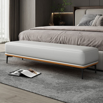 Eu Style Bed Tailstool Modern Light Lavish Art Leather Sofa Door Hall Changing Shoes Stool Bedroom Bedtail Bench Rest Stool