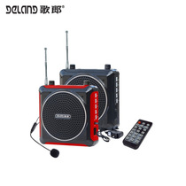 Golang Q6 teaching loudspeaker Guide waist hanging explainer High-power portable booth shop promotion card speaker