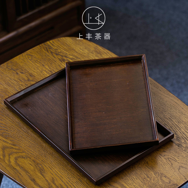 An Abundant bamboo tea tray on household rectangle tea saucer sets wooden pallet wood for contracted Japanese bamboo tea tray