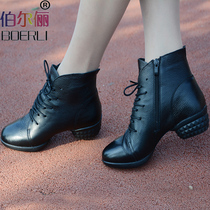 Beral Lady Dancing Shoe Genuine Leather Jazz Modern Square Dance Shoes New Dancing Shoes Women Soft-bottom Dance Shoes Women Sailors Dance
