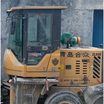 Qingdao Hezhong ZL920 loader small forklift glass front block left and right front side door upper door lower rear block tempered