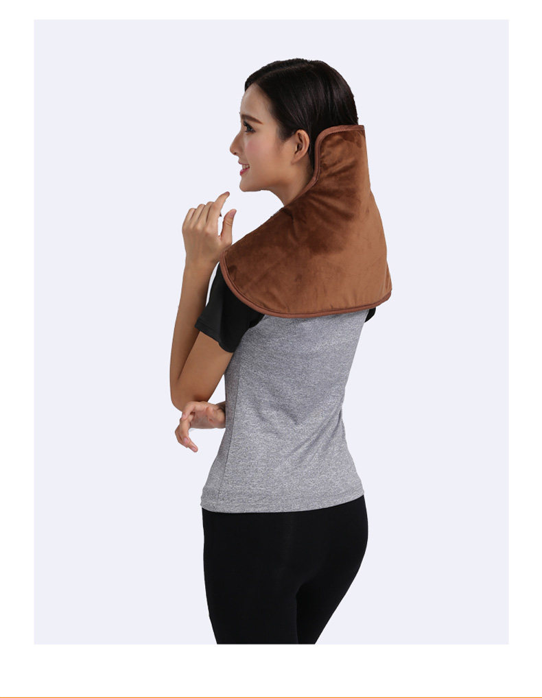 锦琳电加热护肩颈椎保暖披肩睡觉发热肩膀痛脖子肩周艾炙盐热敷垫_91