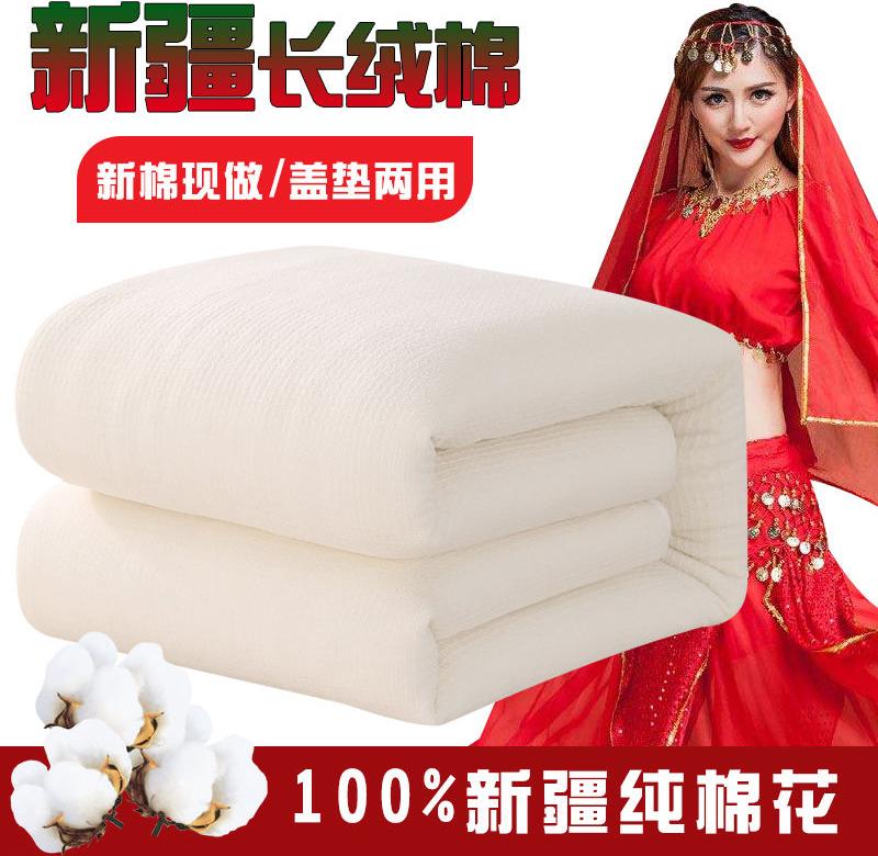 Xinjiang quilt pure cotton quilt winter quilt cotton spring and autumn quilt core cotton mattress quilt single student Cotton