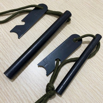 Outdoor Expedition Wild Camping Wild Cooking Emergency Survival Gear Waterproof Beating Fire Stone Taking Fire Raw Fire Major Fire Baton Begging For Life