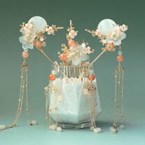 Hanfu headwear the whole set of ancient dress head accessories Handmaids hair Hairdresser Hairdresser Hair Hairpin Super Fairy full of retro