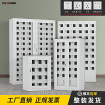 Mobile phone charging cabinet USB factory School troops storage and storage mobile phone electronic equipment walkie-talkie shielded cabinet