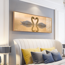 Childrens room decorative painting hanging painting bedroom girl Nordic master bedroom modern minimalist mural horizontal hipster decorative painting