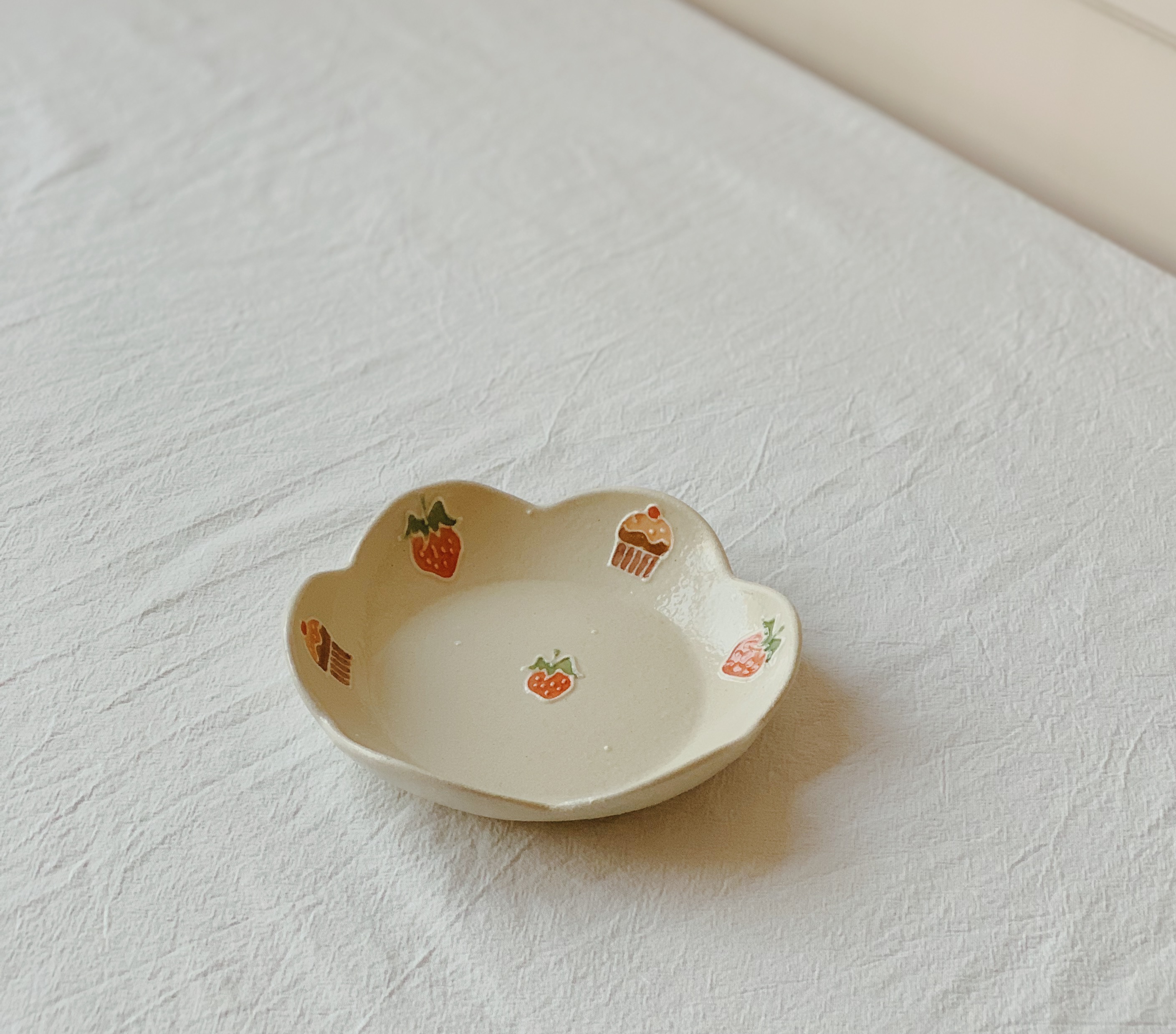 日本陶藝作家中村佳菜子草莓/慄子/櫻桃/檸檬/鈴蘭系列作品現貨