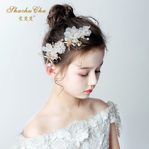 Childrens floral headdress jewelry girl Garland headwear hairclip little girl Flower Princess Mori flower girl flower girl hair ornaments performance