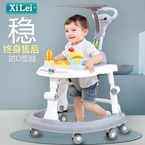 Baby childrens baby walker anti-o-leg rollover multifunctional men and women walking