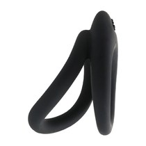 Penis Ring Vibrator Couple Sex Toy Delay Ring Soft Silicone