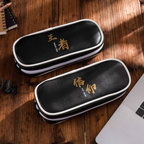 Nine years six classes simple boys and girls large capacity stationery box Korean primary school creative high school multi-function pencil bag Childrens Korean version of small fresh middle school students net red kindergarten solid color pencil box