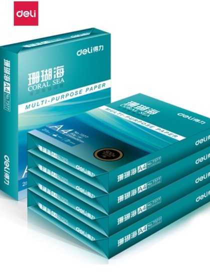 DELI CORAL SEA A4 인쇄 용지 A4 종이 70G A4 사본 종이 백서 80G 사무실 드래프트 페이퍼 500 조각 1 팩 전체 수하물 무료 배송 DELI CORAL SEA A4 인쇄 용지 A4 종이 70G A4 사본 종이 백서 80G 사무실 드래프트 페이퍼 500 조각 1 팩 전체 수하물 무료 배송