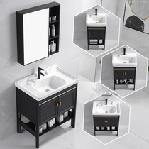 Bathroom cabinet combination Floor-to-ceiling washbasin Small apartment balcony washbasin Bathroom integrated washbasin washbasin
