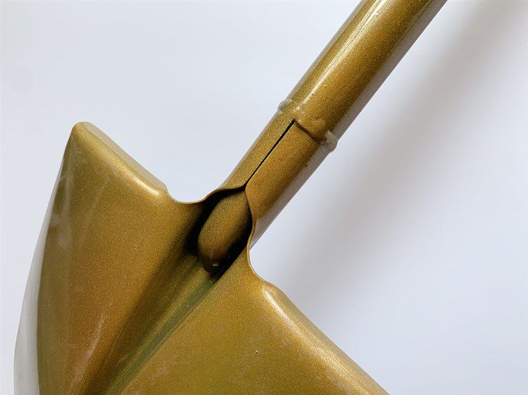 奠基庆典开工仪式专用金锹开工金铲动工用挖土工具金色铁锹金铲子