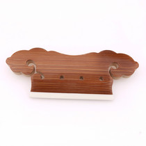 Shixiang handmade pipa bridge tailpiece old bamboo inlaid ox bone strip pipa accessories standard adult pipa armrest