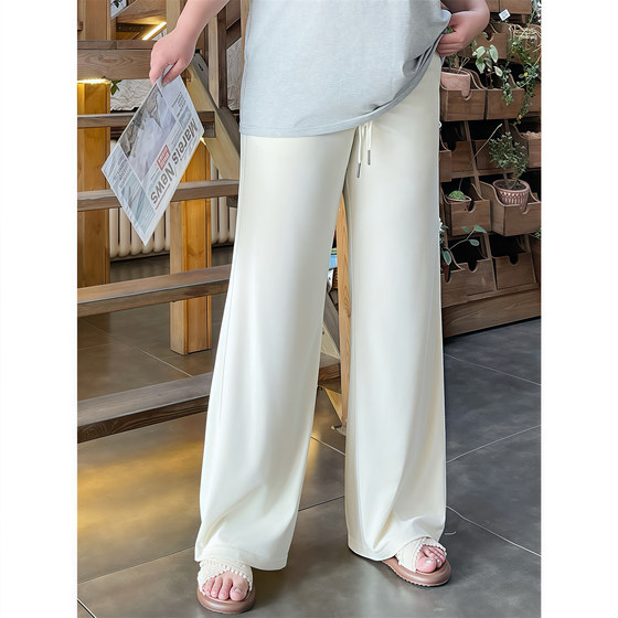 Huaqi large size women's clothing 13936 ice silk sunscreen summer straight-leg pants new high-end cool casual white pants
Huaqi large size women's clothing 13936 ice silk sunscreen summer straight-leg pants new high-end cool casual white pants