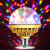 Colorful rotating lantern magic ball bulb crystal decorative lamp home KTV flash LED indoor room stage light