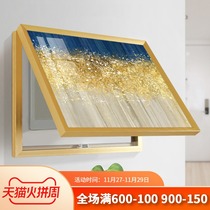 Electricity meter box decorative painting no holes can be customized network box distribution box shielding box painting electric gate empty hanging painting mural