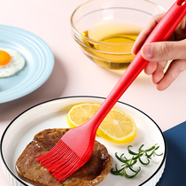 Fragrant color silicone oil brush High temperature kitchen barbecue brush Household small grease brush Pancake baking tool set