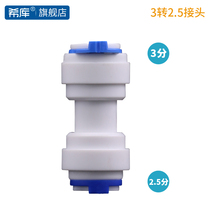 Hicku connector is suitable for Anli Yiziyuan water purifier accessories 2 5 to 3 points straight through Anli tea making machine connector