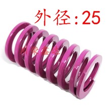 Outer diameter 25 inner diameter 16 high elastic spring SWC purple instead of mithmi rectangular SSWC compressed flat wire spring